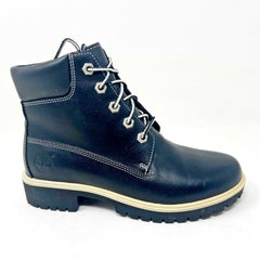 Timberland 5 Inch Black Womens Premium Leather Chukka Boots 23332