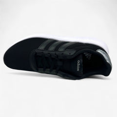 Adidas Lite Racer 3.0 Black White Womens Athletic Sneaker