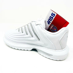 K-Swiss Maxon White Platinum Child Kids Casual Sneakers 5697147