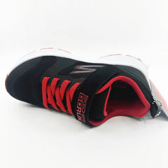 Skechers Go Run Consistent Sonic Break Black Red Kids Sneakers
