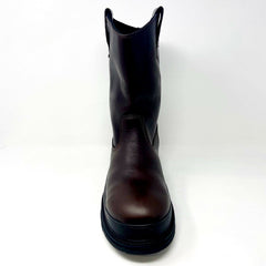 Shoes For Crews Ace Bronco II Brown Slip Resistant Comp Toe Womens Work Boots
