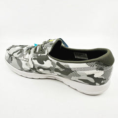 Skechers Go Walk Lite Out Of Sight Olive Green Womens Size 8.5 Slip On Shoes