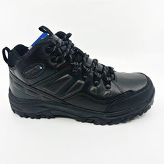 Skechers Relment Traven Black Kids Size 4 Waterproof Boots