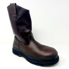 Shoes For Crews Ace Bronco II Brown Slip Resistant Comp Toe Womens Work Boots