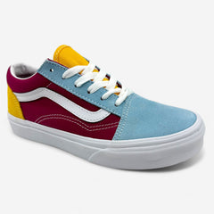VANS Old Skool (Retro Rainbow) Multi Color Kids Size 3 Athletic Sneaker