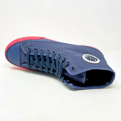PF Flyer Center Hi Navy Pink Womens Retro Casual Shoes PM12OH1U