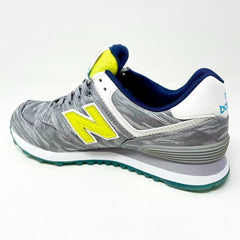 New Balance 574 Classic Summer Waves Gray Womens Casual Sneakers WL574SIA