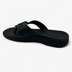 Skechers Arch Fit Maui Summer Fun Black Womens Sandal Thong