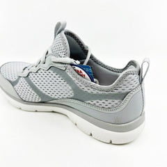 Skechers Summits Free Classics Light Gray Womens Size 7.5 Athletic Slip In Shoes