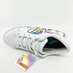 Skechers Diamond Starz Young Love White Womens Size 5 Comfort Sneakers