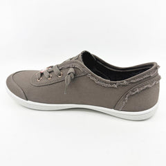 Skechers Bobs B Cute Taupe Womens Wide Slip On Sneakers