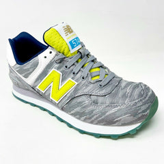 New Balance 574 Classic Summer Waves Gray Womens Casual Sneakers WL574SIA