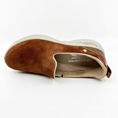 Skechers Go Walk Arch Fit Classy Voyage Cognac Brown Womens Comfort Shoes