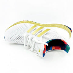 Adidas UltraBoost 5.0 DNA Title IX White Gold Womens Running Shoes HP7425