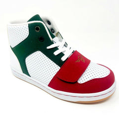 Creative Recreation Cesario White Forest Red Youth Kids Sneakers