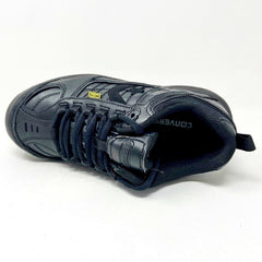 Converse Work Black Oxford Leather Womens Composite Toe Slip Resistant C156