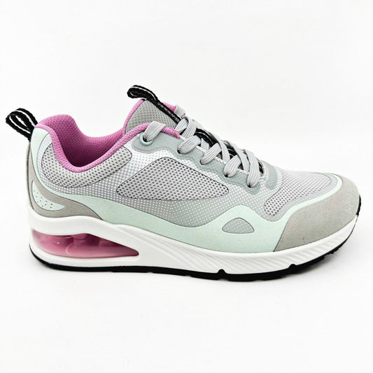 Skechers Uno 2 Runabout Gray Multicolor Womens Size 8 Athletic Sneakers
