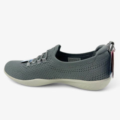 Skechers Newbury ST Starlight Stroll Gray Womens Casual Sneaker