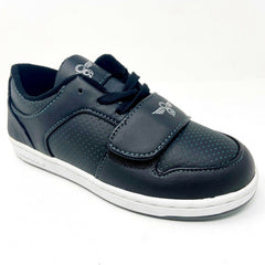Creative Recreation Cesario Lo Black Teal Perf Youth Kids Sneakers