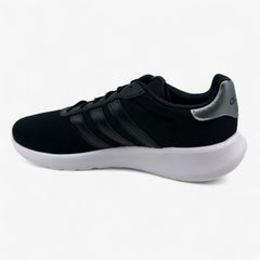 Adidas Lite Racer 3.0 Black White Womens Athletic Sneaker