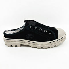 Skechers Roadies Cozy Goes Black Womens Size 6 Comfort Slip On Shoes