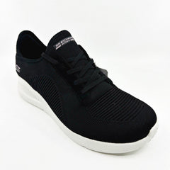 Skechers Bobs Buno Call Me Black Womens Size 11 Slip On Sneakers