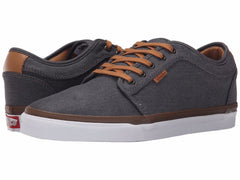 VANS Chukka Low (Denim) Pewter White Mens 7 Womens 8.5 Sneakers