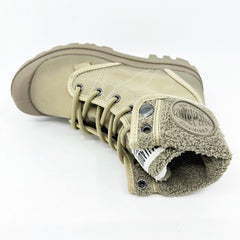 Palladium Pallabrousse Baggy Safari Dune Womens Size 5.5 Combat Boots 75978 248