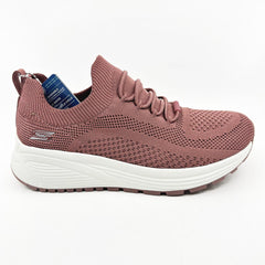 Skechers Bobs Sparrow 2.0 Allegiance Crew Rose Womens  Slip On Sneakers