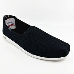 Skechers Arch Fit Plush Breeze Babe Black Womens Slip On Shoes
