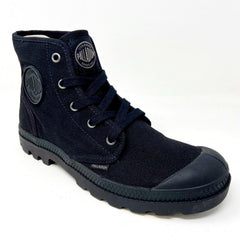 Palladium Pampa Hi Triple Black Womens Combat Boots 92352 060