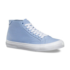 VANS Court Mid (Canvas) Serenity Baby Blue White Sneakers Womens Size 5.5