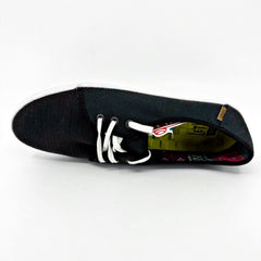 VANS Tazie (Leila) Black White Womens Size 10 Casual Loafer Shoes