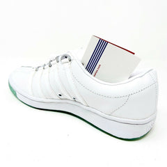K-Swiss Classic 2000 White Teal Green Kids Size 5 Sneakers 86549 114