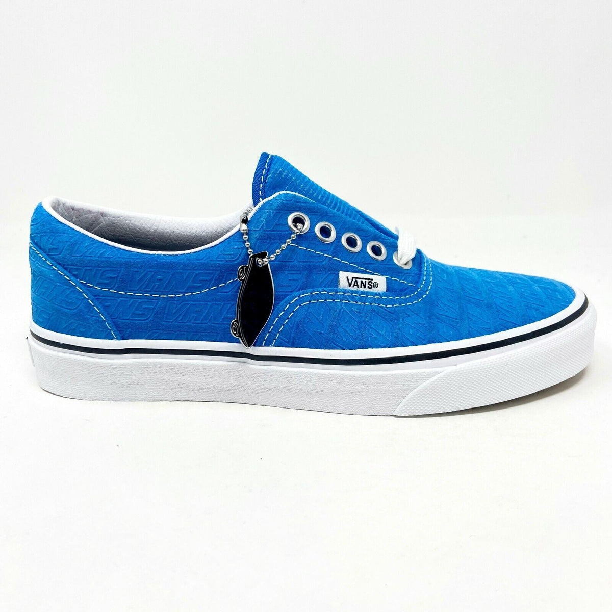 Vans Era (Vans Emboss) Blue True White Womens Casual Shoes Sneakers