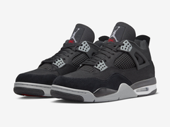 Air Jordan 4 SE Black Canvas