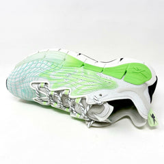 Reebok Zig Kinetica II Neon Mint True Grey Womens Running Sneakers FX9406