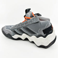 Adidas Exhibit B Candace PE Grey Impact Orange Womens Athletic Sneaker