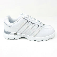K-Swiss Beland White Platinum Child Kids Casual Sneakers 5574147