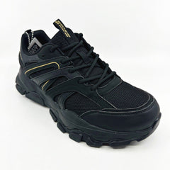 Skechers Sierra Edge & Flow Black Womens Size 7.5 Athletic Sneakers