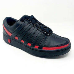 K-Swiss Ramli Black Red Child  Kids Casual Sneakers 8485004