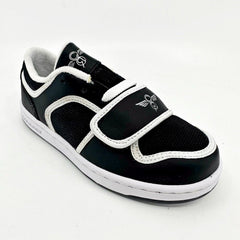 Creative Recreation Cesario Lo Black White Piping Youth Kids Size 12