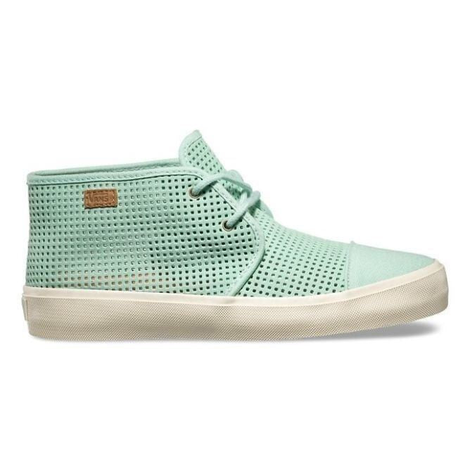 VANS Rhea SF (Square Perf) Gossamer Green  Sneakers Womens Size 10