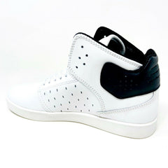 Supra Atom White Black Kids Size 5.5 Casual Sneakers SK91030