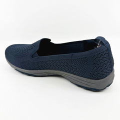 Skechers Reggae Fest 2.0 Livin It Up Navy Womens Size 10 Slip On Shoes
