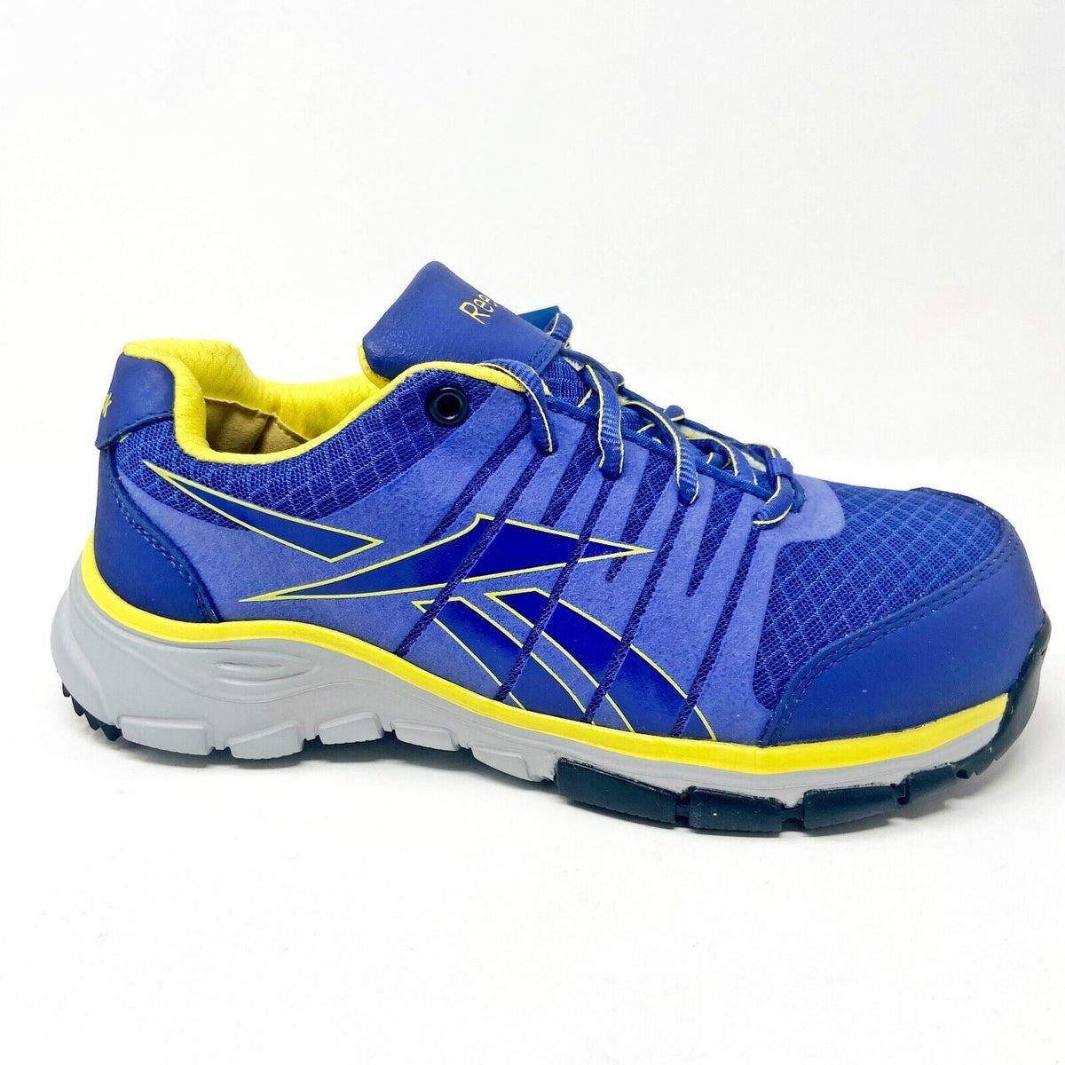Reebok Work Arion Purple Oxford Womens Wide Composite Toe Sneakers RB457