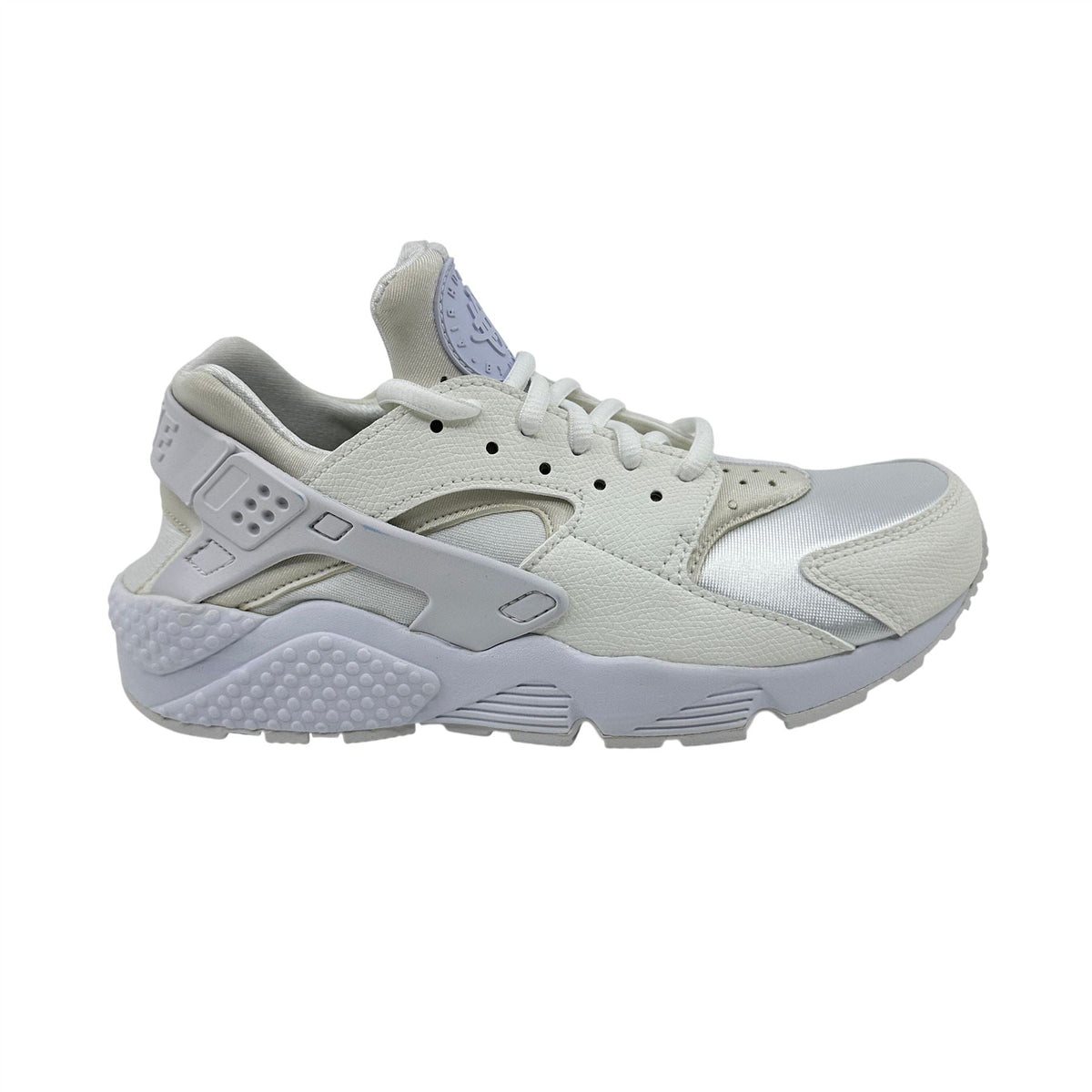 Nike Air Huarache Run Triple White Womens Athletic Sneaker