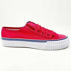 PF Flyer Center Lo Reiss Pink Womens Retro Casual Shoes PM12OL1M