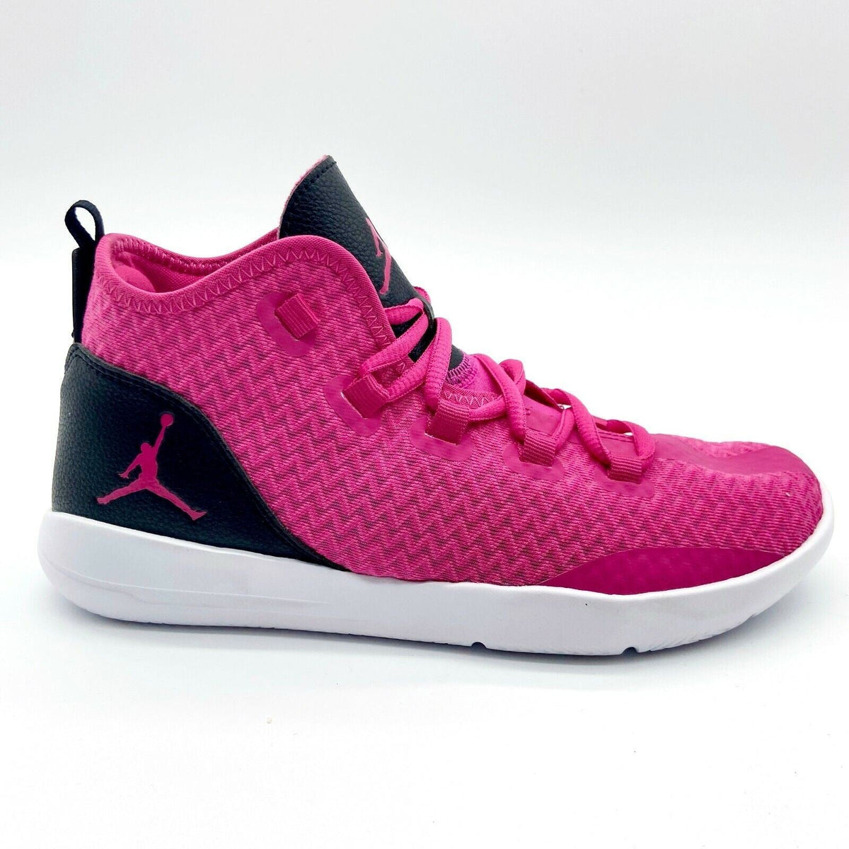 Jordan Reveal GG Vivid Pink Black White Kids Athletic Sneaker 834184 609