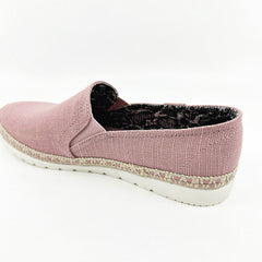 Skechers Flexpadrille 3.0 Dark Horse Mauve Womens Slip On Shoes